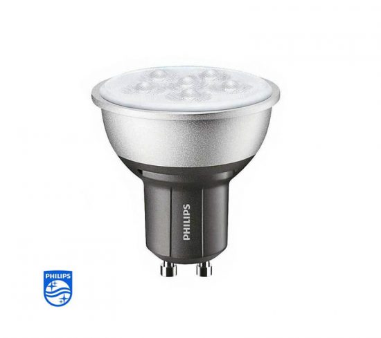 den chieu diem master led 4 3 50w gu10 philips