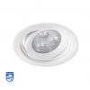 den chieu diem spot recessed led 1x3w philips 1