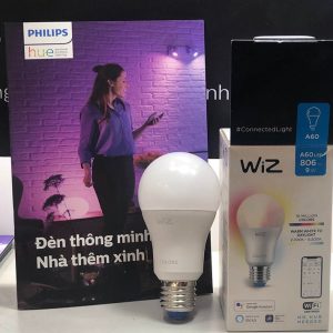 hinh anh thuc te den led thong minh philips wiz