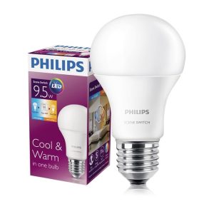 Đèn led bulb 9.5W E27 Scene Switch Philips 4 scense swich 9 5W philips