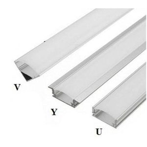 thanh nhom led thanh profile loai u y v